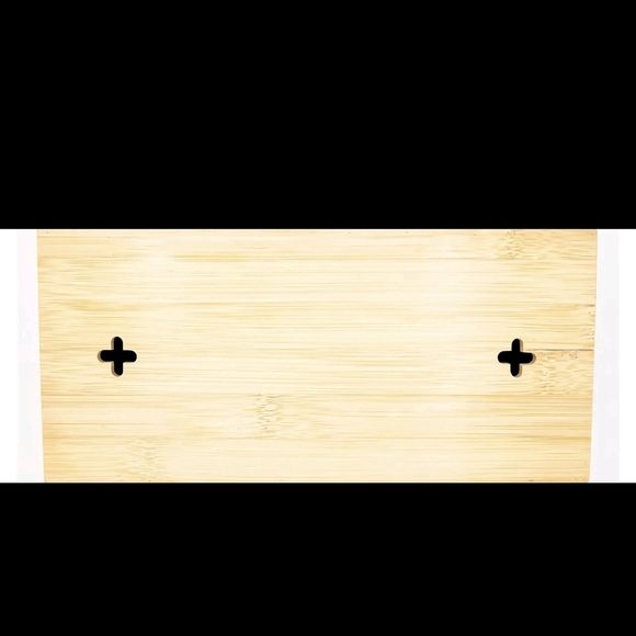 Bamboo TBarash Bag Holder Dispenser Plastic Bag Storage Organizer Kitchen Pantry - Picture 3 of 6